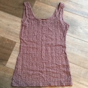 Lace tank top